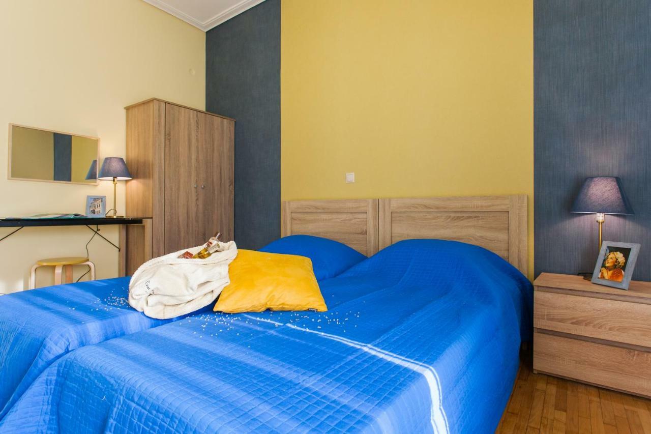 Private Central View Rooms In Apartment Near To Acropolis Metro Station Athen Exterior foto
