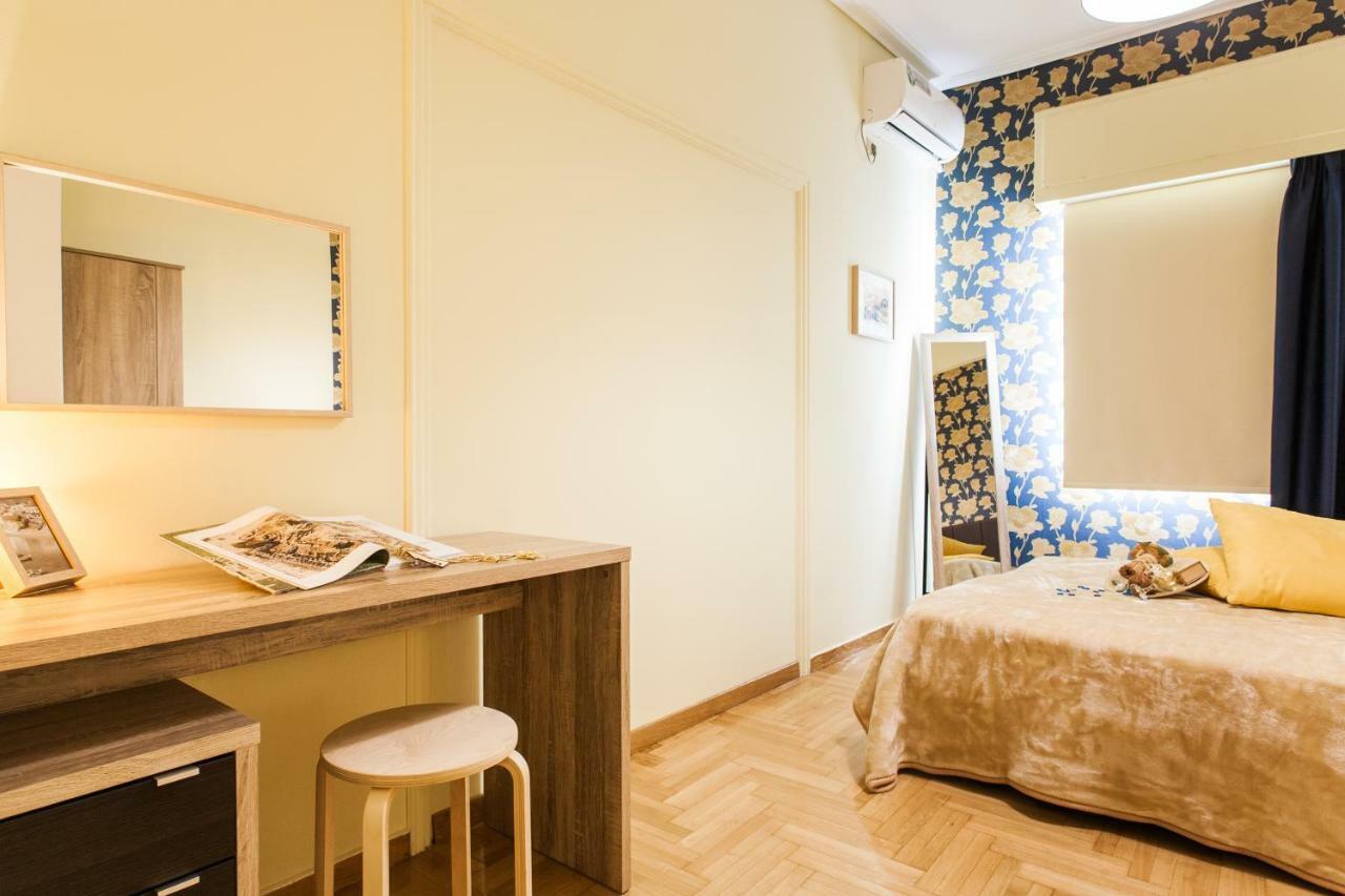 Private Central View Rooms In Apartment Near To Acropolis Metro Station Athen Exterior foto