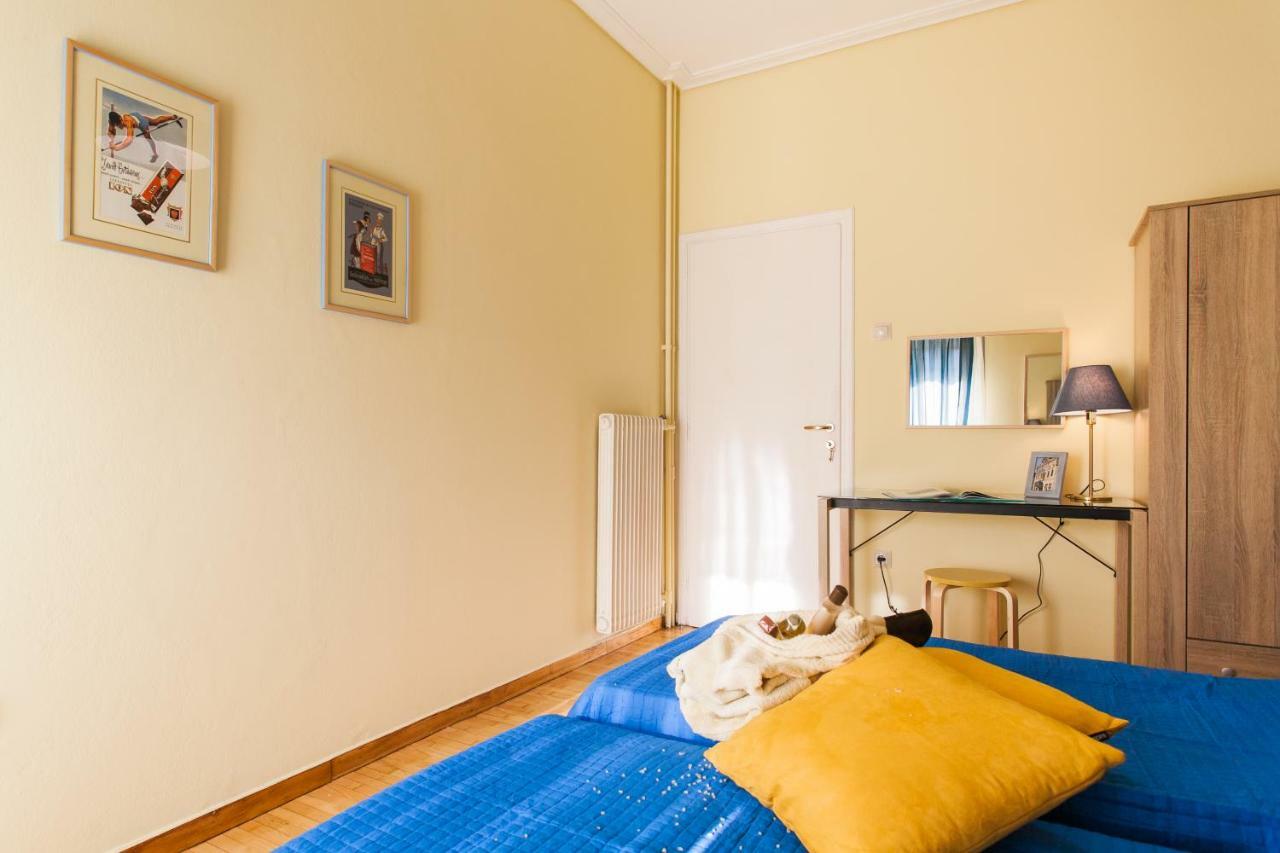 Private Central View Rooms In Apartment Near To Acropolis Metro Station Athen Exterior foto
